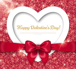 10个精美的矢量❤型素材：Valentines day, envelopes with hearts, vector